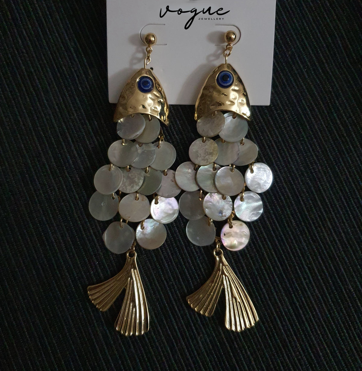 IVORY PAILLETTES FISH