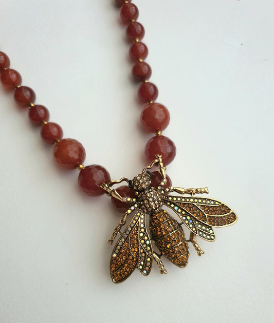 HONEYBEE MARRON AGATE